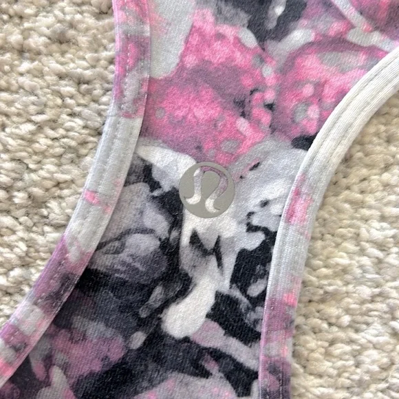 Lululemon Floral Athletic Tank - Picture 7 of 7